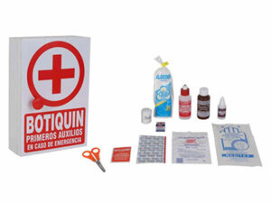 Equipos de Emergencia - Botiquin de Madera